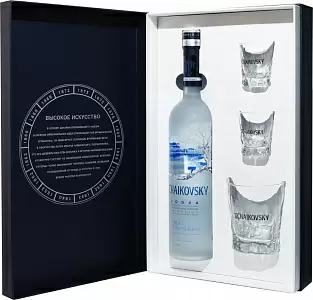Водка Tchaikovsky Premium Collection 0.7 л Gift Box