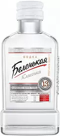 Водка Беленькая Фляга 0.1 л