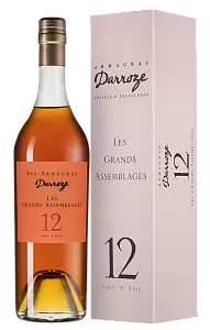 Арманьяк Les Grands Assemblages 12 Ans d'Age Bas-Armagnac 0.7 л в подарочной упаковке
