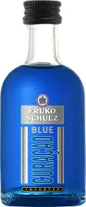 Ликер Fruko Schulz Blue Curacao Dessert 0.05 л