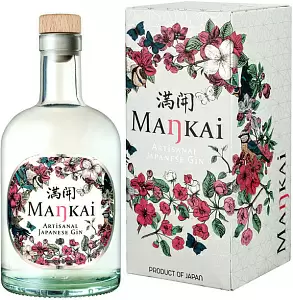 Джин Mankai Artisanal Japanese 0.7 л Gift Box