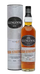 Виски Glengoyne Cask Strength 0.7 л в подарочной упаковке