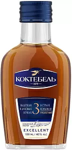 Коньяк Коктебель 3 Звезды 0.1 л