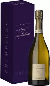 Белое Экстра брют Шампанское Nathalie Falmet Cuve Terra 0.75 л в подарочной упаковке