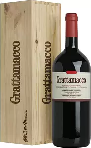 Вино Grattamacco Bolgheri Rosso Superiore 1.5 л Gift Box