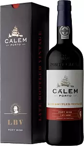 Портвейн Calem Late Bottled Vintage Port 2016 г. 0.75 л Gift Box