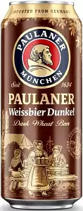 Пиво Paulaner Hefe-Weissbier Dunkel Can 0.5 л