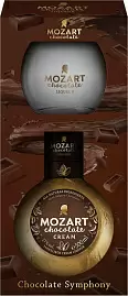 Ликер Mozart Chocolate Cream with round glass 0.5 л Gift Box
