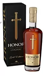 Коньяк Cognac Honor VS Gold Edition 0.75 л в подарочной упаковке