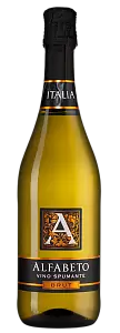 Белое Брют Игристое вино Alfabeto Brut 0.75 л
