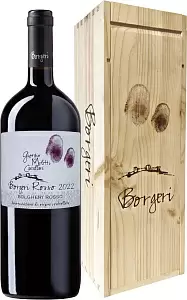 Вино Giorgio Meletti Cavallari Borgeri Rosso Bolgheri DOC 2022 г. 1.5 л Gift Box