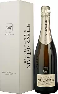 Белое Экстра брют Шампанское Champagne AR Lenoble Grand Cru Blanc de Blancs 0.75 л Gift Box
