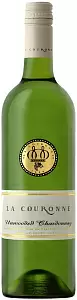 Белое Сухое Вино La Couronne Unwooded Chardonnay 0.75 л