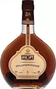 Коньяк Ной Традиционный 5 Лет 0.5 л