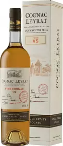 Коньяк Leyrat VS 0.7 л в подарочной упаковке