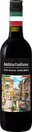 Вино Antico Italiano Rosso Semi-Dolce 0.7 л