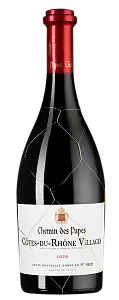 Вино Chemin des Papes Cotes-du-Rhone Villages 2020 г. 0.75 л