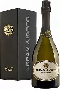 Белое Брют Игристое вино Абрау-Дюрсо Брют Винтаж Империал 0.75 л Gift Box