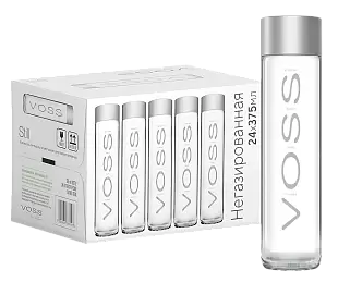 Вода негазированная VOSS Glass 0.375 л 24 шт.