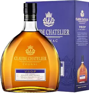 Коньяк Claude Chatelier VSOP 0.7 л Gift Box