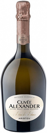 Белое Экстра брют Игристое вино Aristov Cuvee Alexander Blanc de Blancs Extra Brut 0.75 л