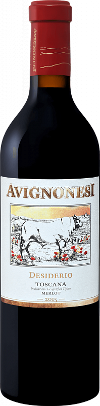 Вино Avignonesi Desiderio Toscana IGT Biodynamic 2017 г. 0.75 л
