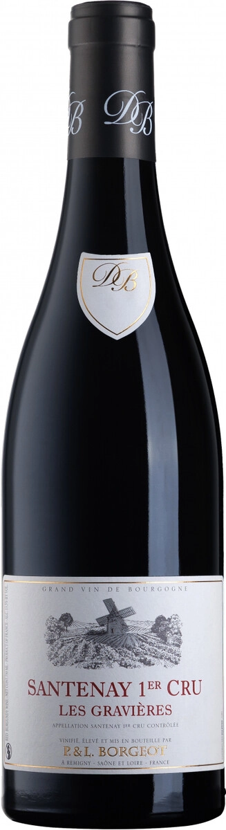 Вино P. & L. Borgeot Les Gravieres Santenay Premier Cru 0.75 л