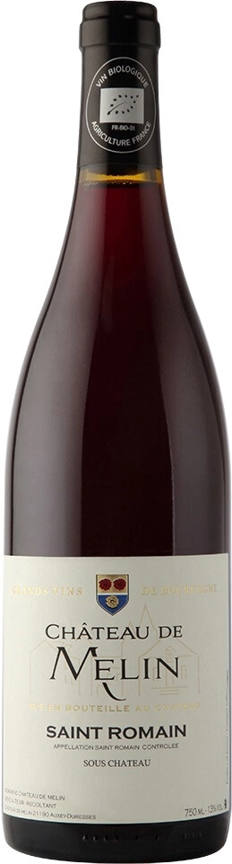 Вино Chateau de Melin Bourgogne Saint-Romain Sous Chateau rouge 0.75 л