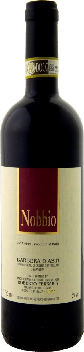 Вино Красное Сухое "Роберто Феррарис Ноббио" 0,75 л 2019 г. (WS)