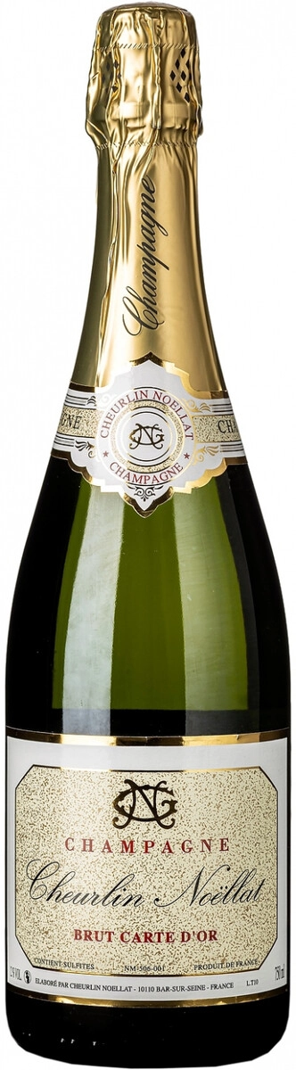 Шампанское Champagne Cheurlin Noellat Brut Carte d'Or 2021 г. 0.75 л