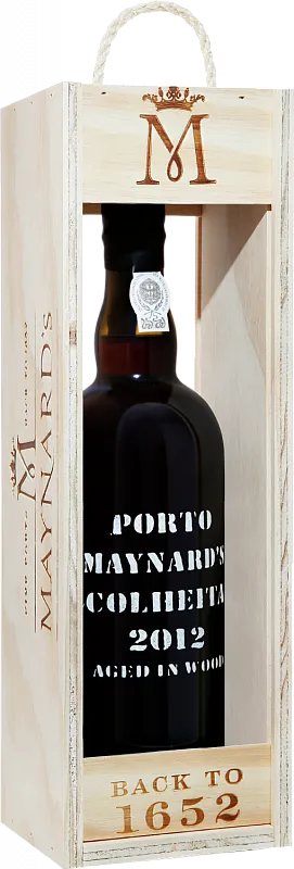 Портвейн Maynard's Porto DO Colheita 2012 Barao De Vilar Vinhos 0.75 л в подарочной упаковке