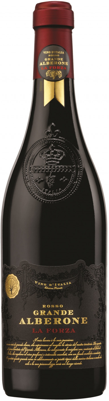Вино Красное Полусухое "Гранде Альбероне Россо" 0,75 л (MW)