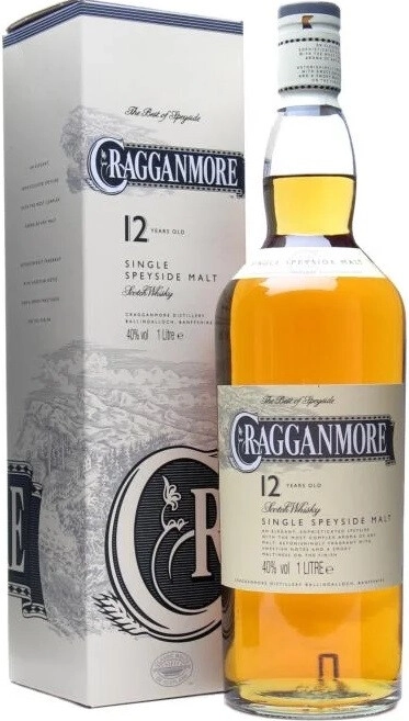 Виски Cragganmore 12 Years Old 1 л в подарочной упаковке