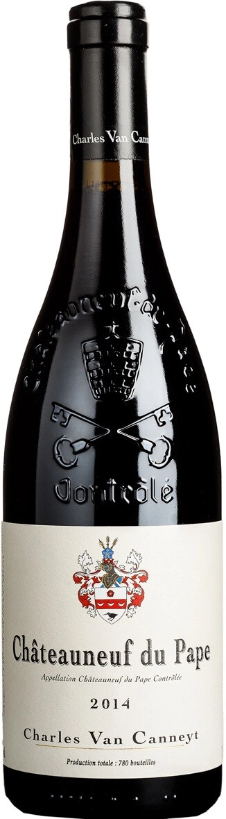 Вино Charles Van Canneyt Chateauneuf-du-Pape 2014 г. 0.75 л