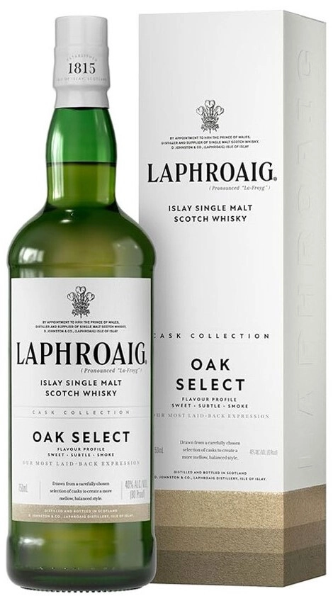 Виски Laphroaig Oak Select 0.7 л в подарочной упаковке