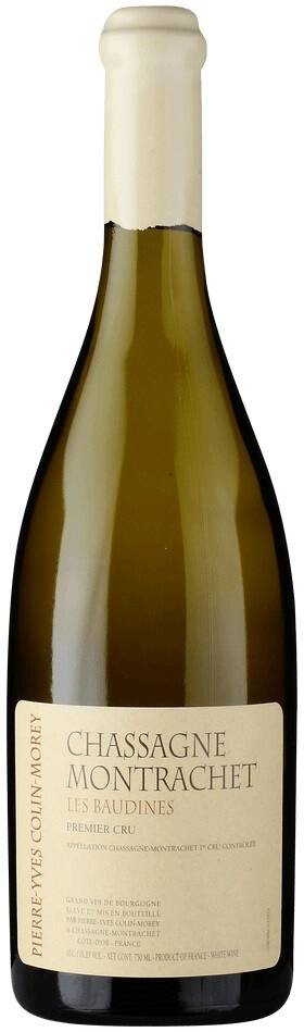 Вино Pierre-Yves Colin-Morey Chassagne-Montrachet Premier Cru Les Baudines 2018 г. 0.75 л