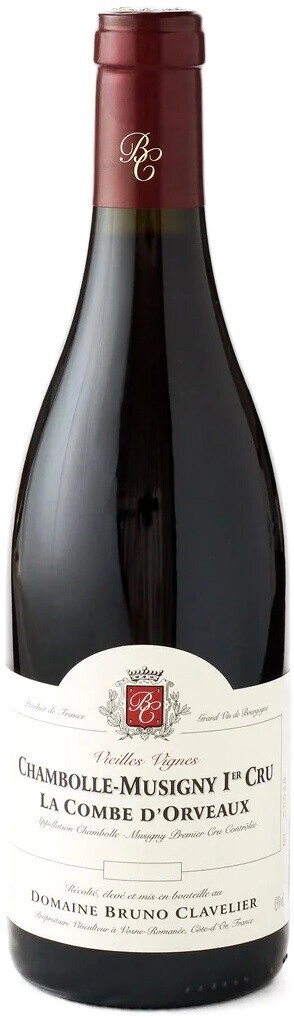 Вино Domaine Bruno Clavelier Chambolle-Musigny La Combe d'Orveau Vieilles Vignes 2018 г. 0.75 л