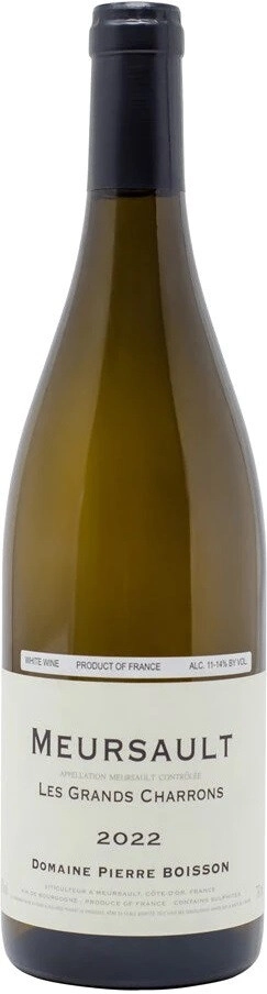 Вино Meursault Les Grand Charrons Pierre Brisset 2022 г. 0.75 л