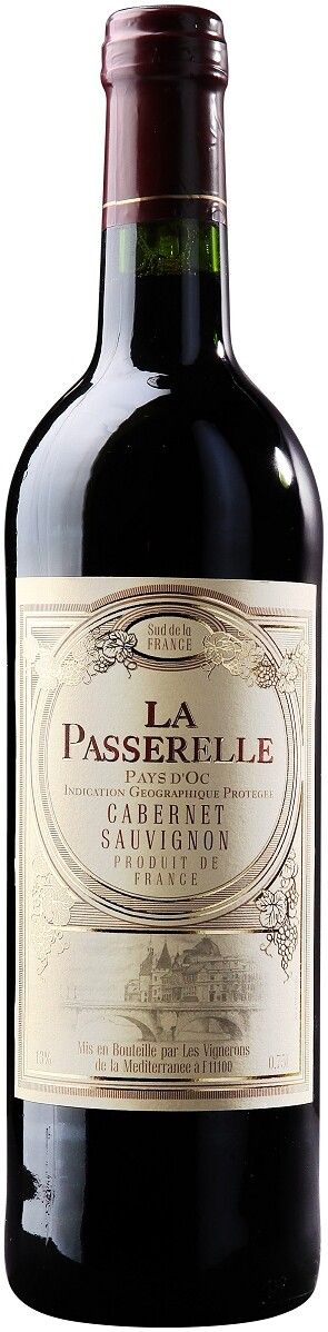 Вино La Passerelle Cabernet Sauvignon 0.75 л