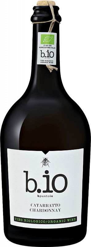 Вино Белое Сухое "Био Катарратто-Шардоне" 0,75 л 2020 г. (LD)