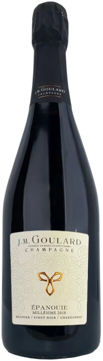 Шампанское Champagne J.M. Goulard Epanouie Millesime 2018 г. 0.75 л