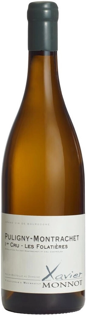 Вино Domaine Xavier Monnot Puligny-Montrachet 1er Cru Les Folatieres 2022 г. 0.75 л