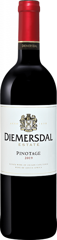 Вино Diemersdal Estate Pinotage 2019 г. 0.75 л