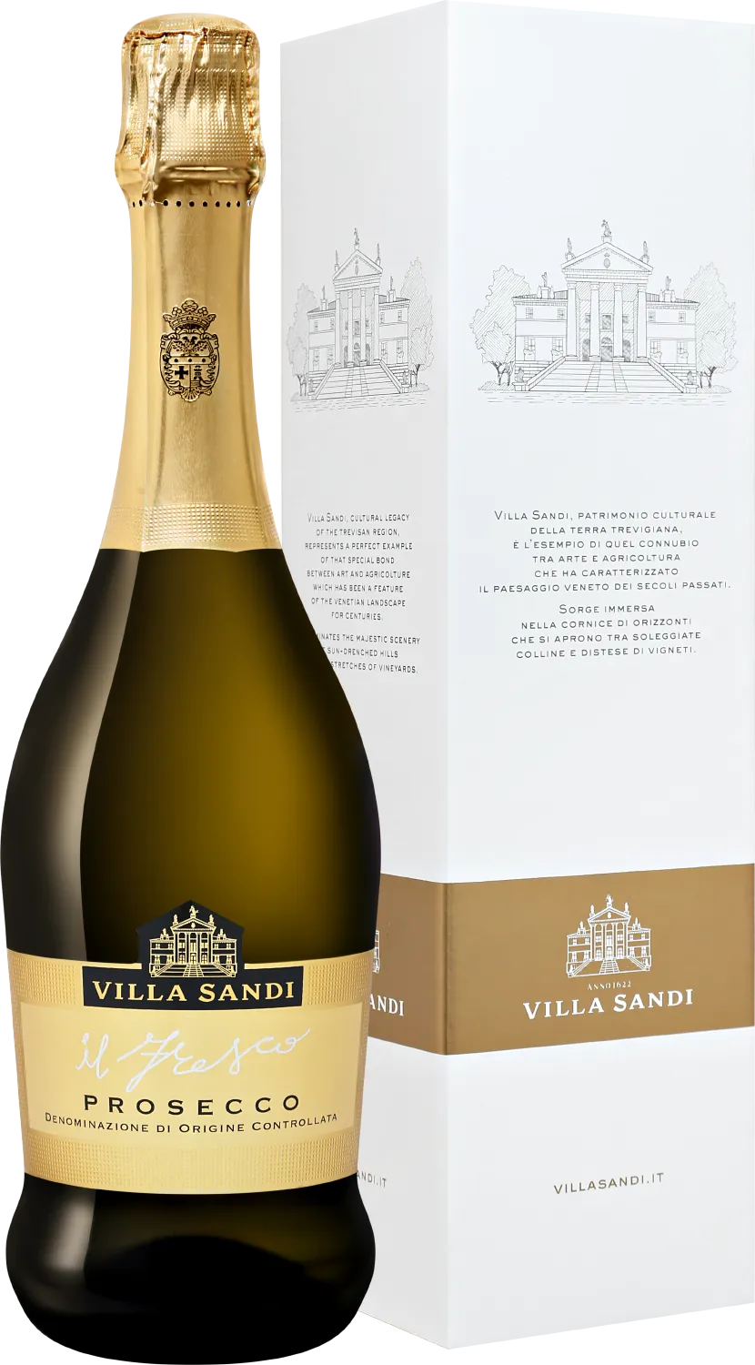 Игристое вино Villa Sandi Il Fresco Prosecco DOC 0.75 л Gift Box