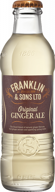 Тоник Franklin & Sons Original Ginger Ale Glass 0.2 л