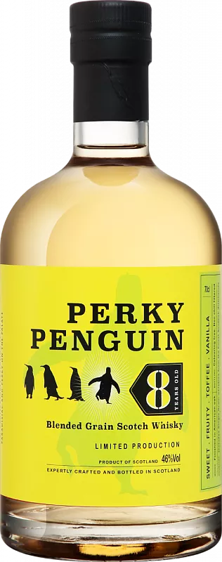 Виски Perky Penguin Blended Grain Scotch Whisky 8 Years Old 0.7 л