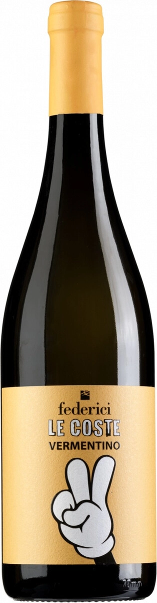 Вино Federici Le Coste Vermentino Lazio 0.75 л
