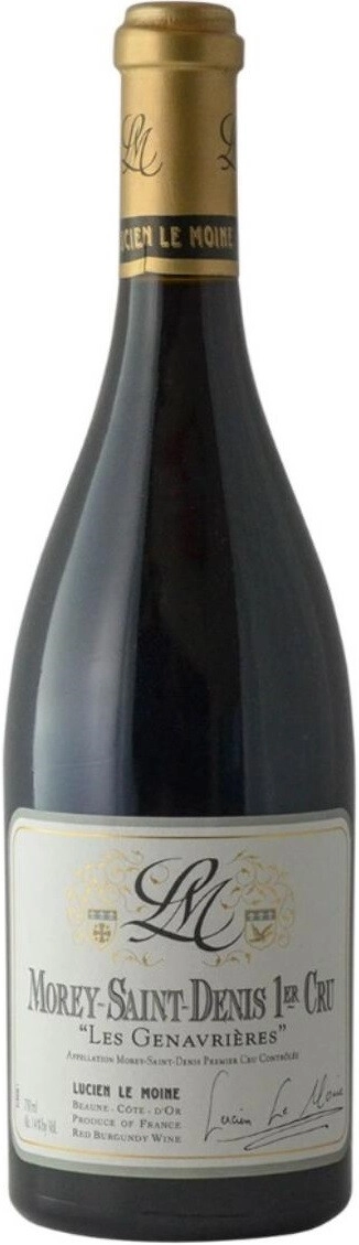 Вино Morey-Saint-Denis 1er Cru Les Genavrieres Lucien Le Moine 2022 г. 0.75 л