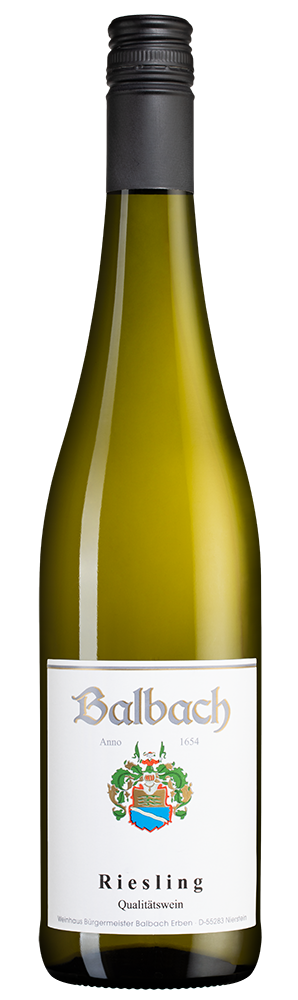 Вино Белое Полусладкое "Бальбах Рислинг" 0,75 л 2020 г. (SW)
