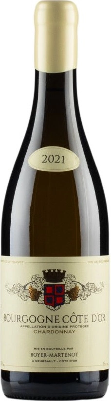 Вино Yves Boyer-Martenot Chardonnay Bourgogne Cote d'Or 2021 г. 0.75 л